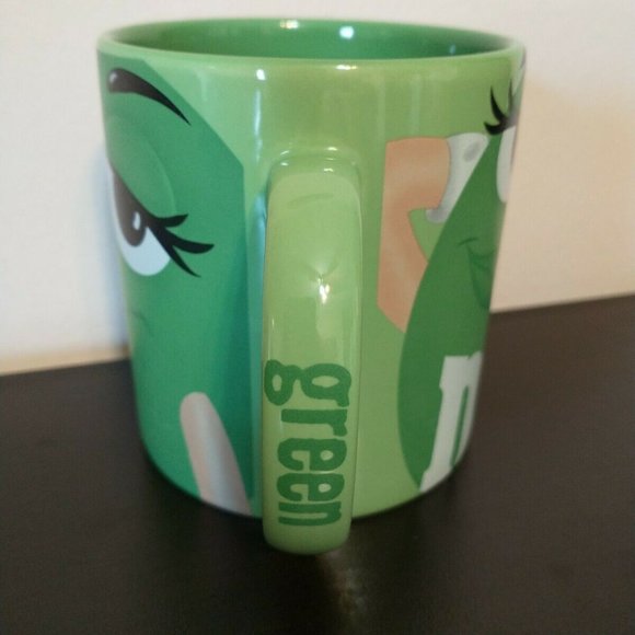 SALE - Ms. Green M&Ms Oversized Coffee Tea Mug Licensed MARS, NWOT Aphrodisiac - Picture 4 of 7